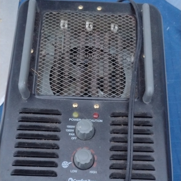 Ceramic Black Portable Heater - Picture 1 of 2